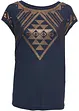 dunkelblau/metallic kupfer metallic