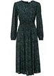 schwarz/petrolgrün floral