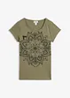 oliv graphisch bedruckt