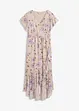 naturbeige/zartflieder floral