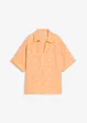 papaya/weiß floral