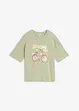 blassgrün bedruckt