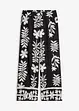 schwarz/weiß floral