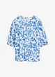 wollweiß/hellblau/gletscherblau floral