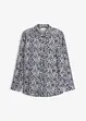 dunkelblau/perlweiß paisley