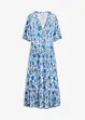 weiß/blau floral