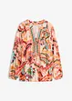orange/grün floral