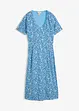 babyblau/tulpengelb geblümt