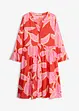 signalrot / flamingopink floral