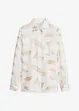 wollweiß/beige floral