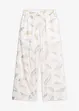 wollweiß/beige floral