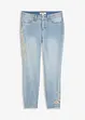 hellblau denim geblümt
