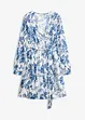 weiß/blau floral