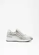 silber/weiß metallic