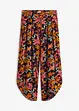 schwarz/bunt floral