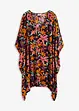 schwarz/bunt floral