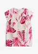 wollweiß/pink floral