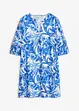 weiß/blau floral