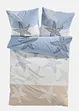 blau/beige/weiß