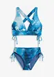 blau bedruckt