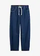 tiefblau denim ungewaschen/cognacgold