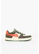 khaki/beige/orange