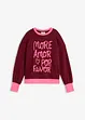 ahornrot/neonpink bedruckt