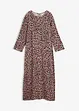 taupe/neonpink leo bedruckt