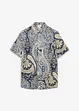 dunkelblau paisley