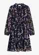 dunkelblau floral