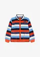 blau/orange quer gestreift
