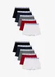 schwarz/grau/rot/weiß/blau