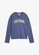 indigo/kieselbeige bedruckt