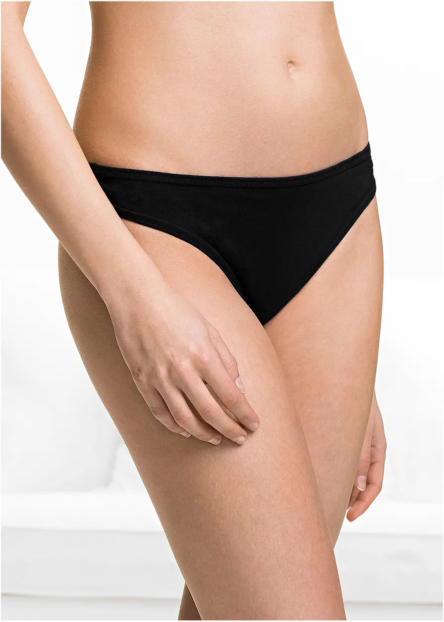 String (10er Pack) in schwarz von vorne - bonprix