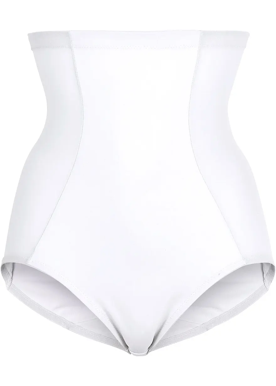 Shape Slip mit starker Formkraft in weiß von vorne - bonprix
