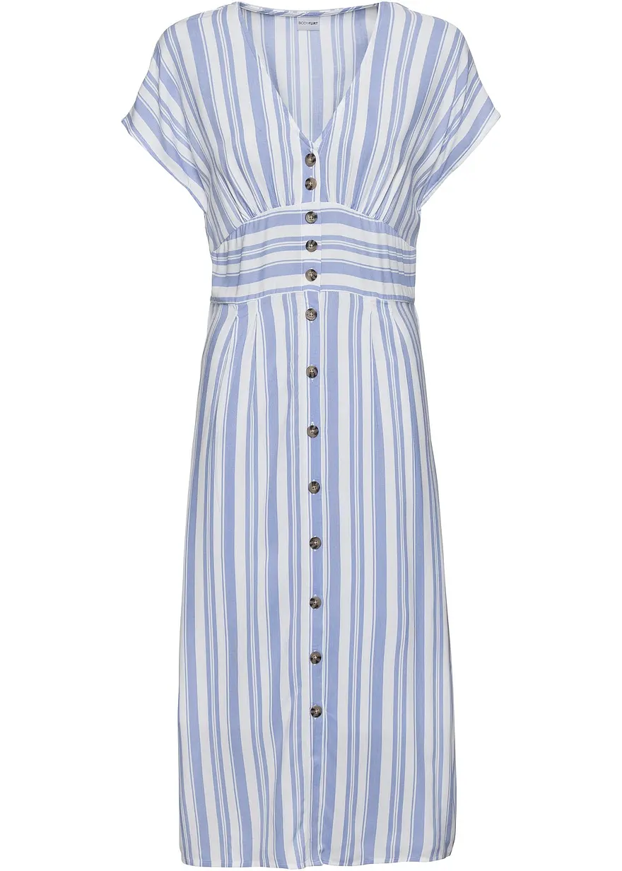 Kleid in lila von vorne - bonprix