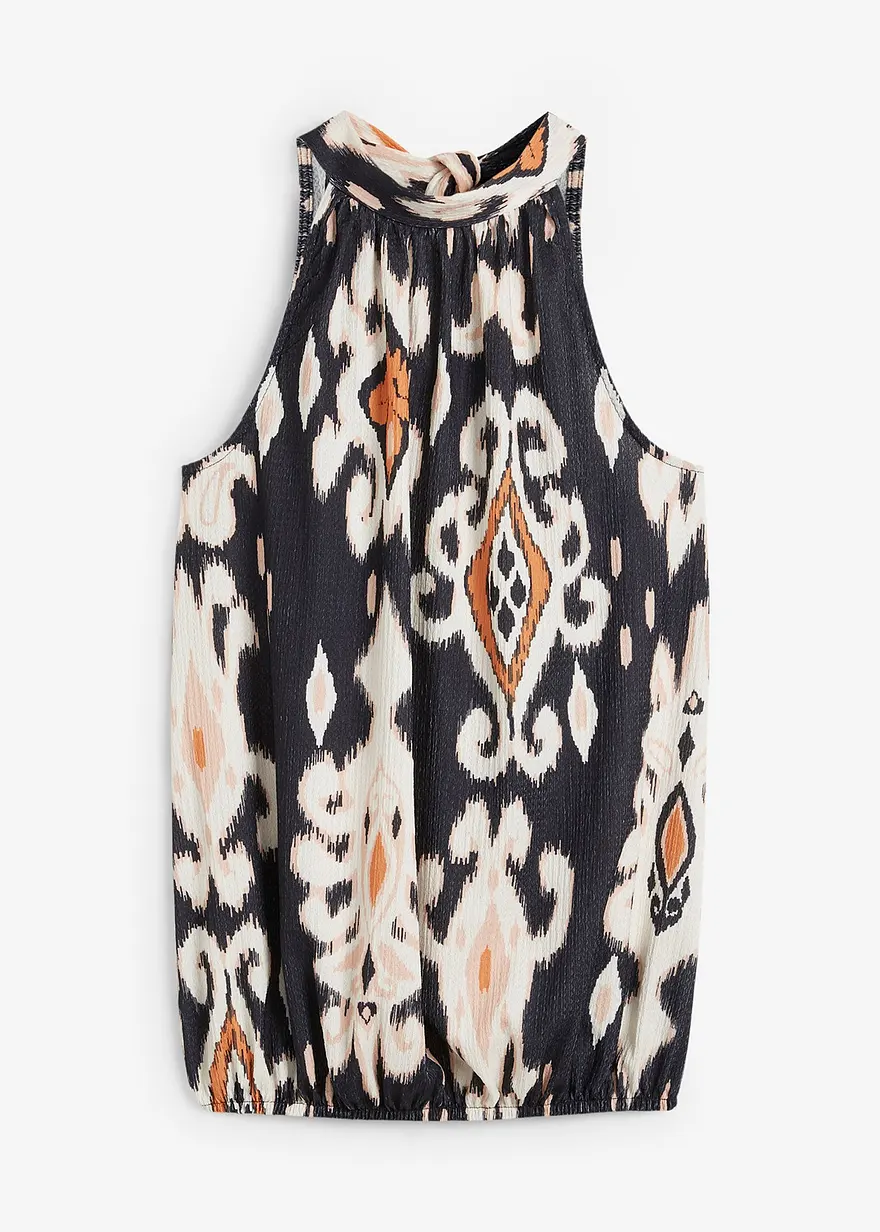 Top in schwarz von vorne - bonprix