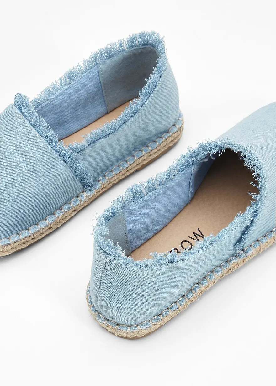 Espadrille in blau (Detailaufnahme) - bonprix