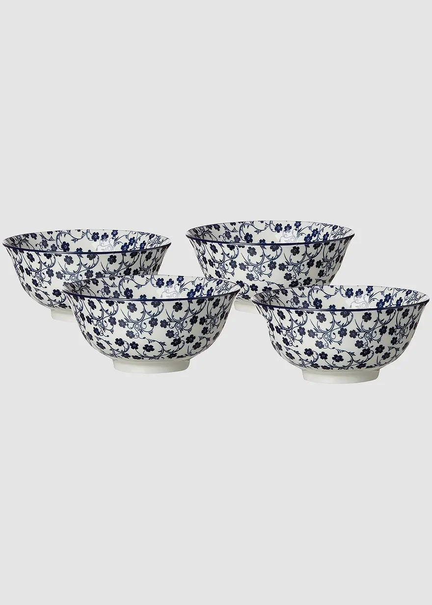 Ritzenhoff & Breker Müsli-Schüssel-Set (4er Pack) in blau - Ritzenhoff & Breker