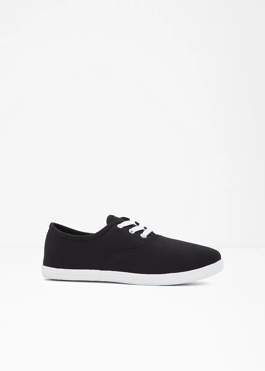 Sneaker in schwarz - bonprix