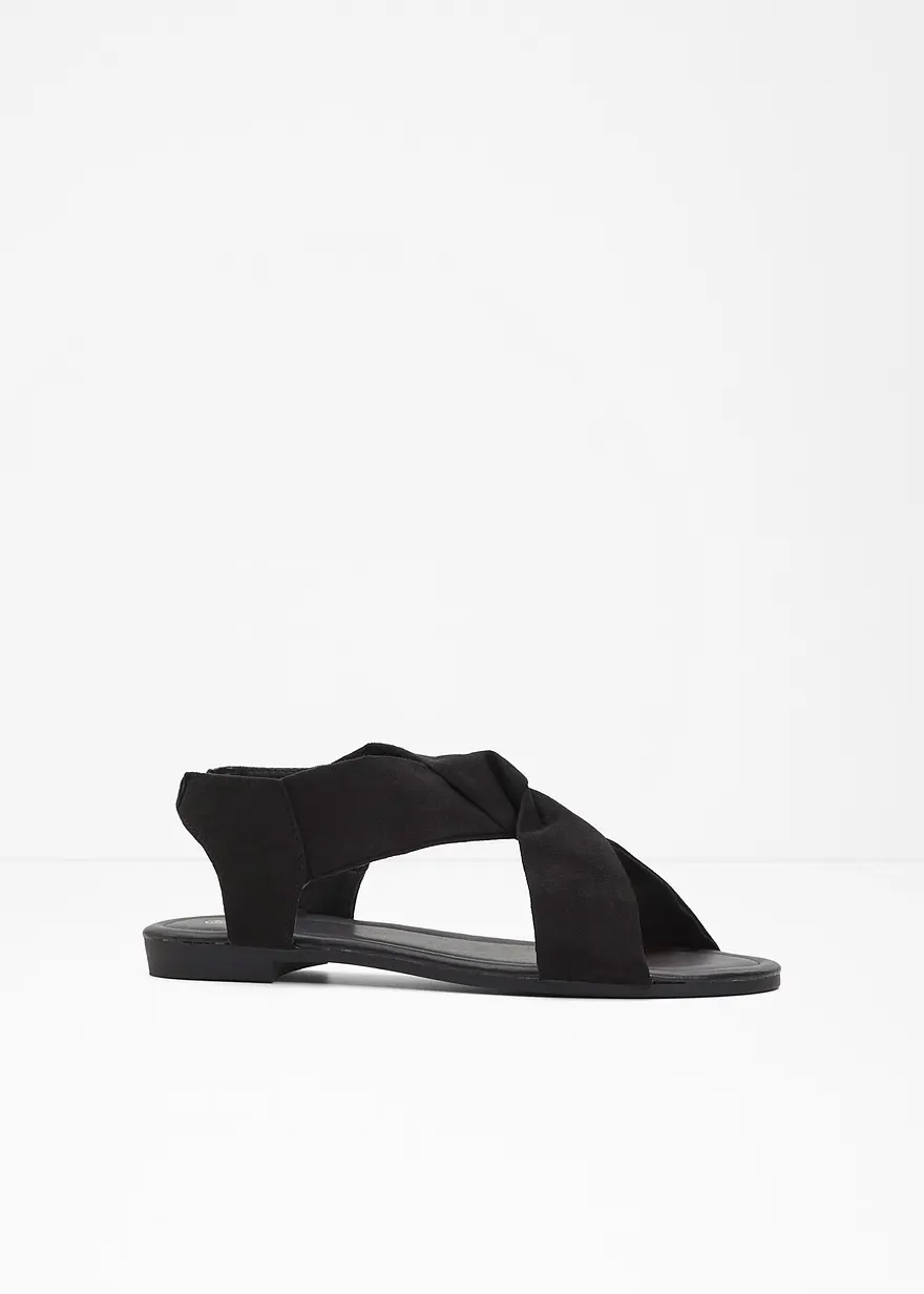 Sandale in schwarz - bonprix