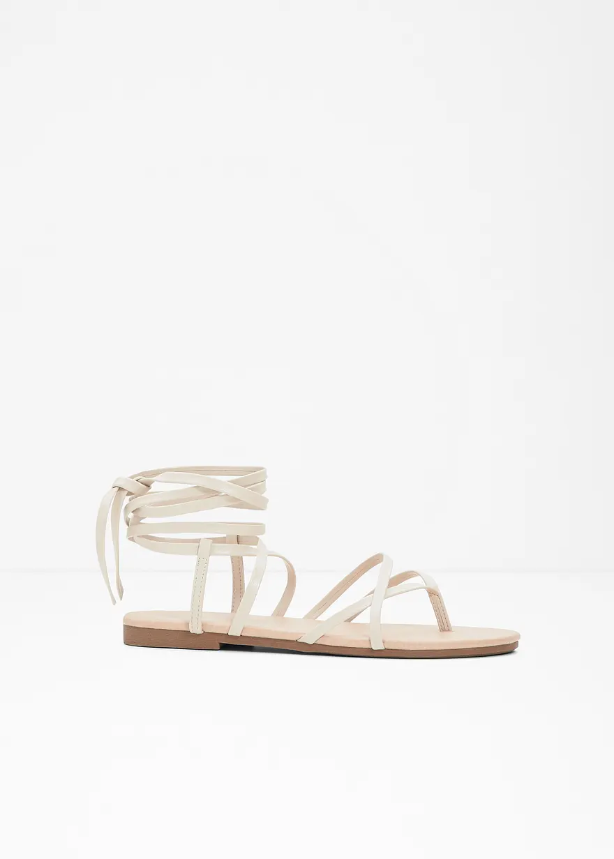 Sandale in beige - RAINBOW