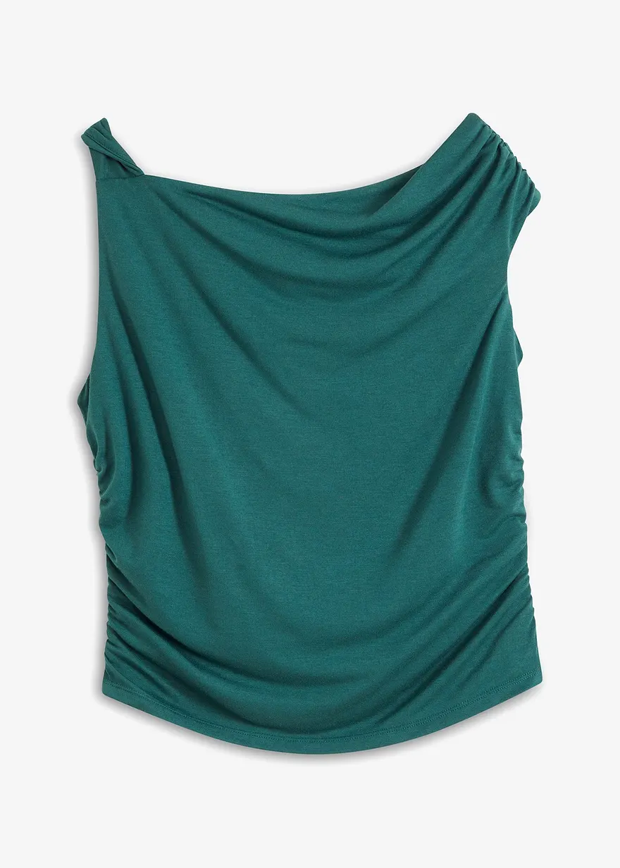 Shirt in grün von vorne - bonprix