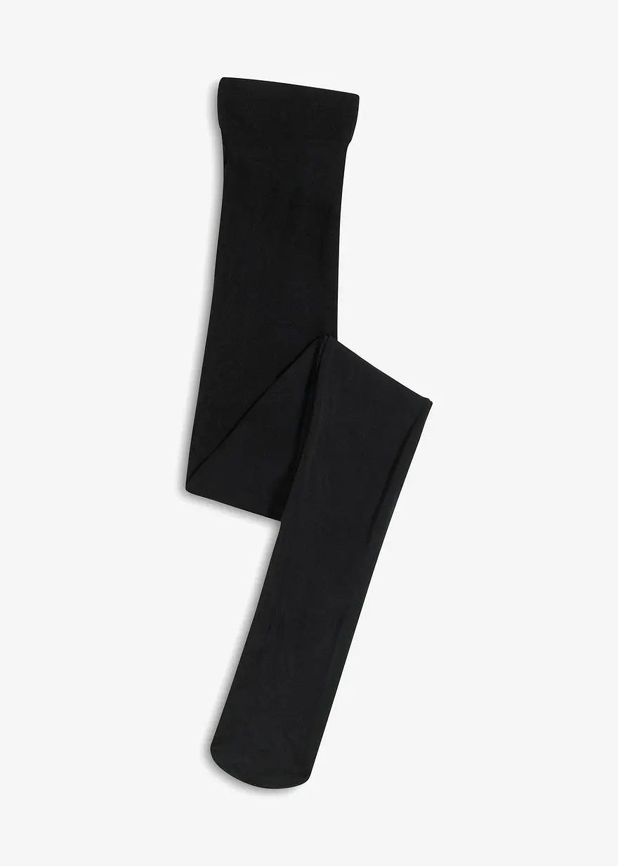Schwangerschafts-Strumpfhose 50den in schwarz von vorne - bonprix