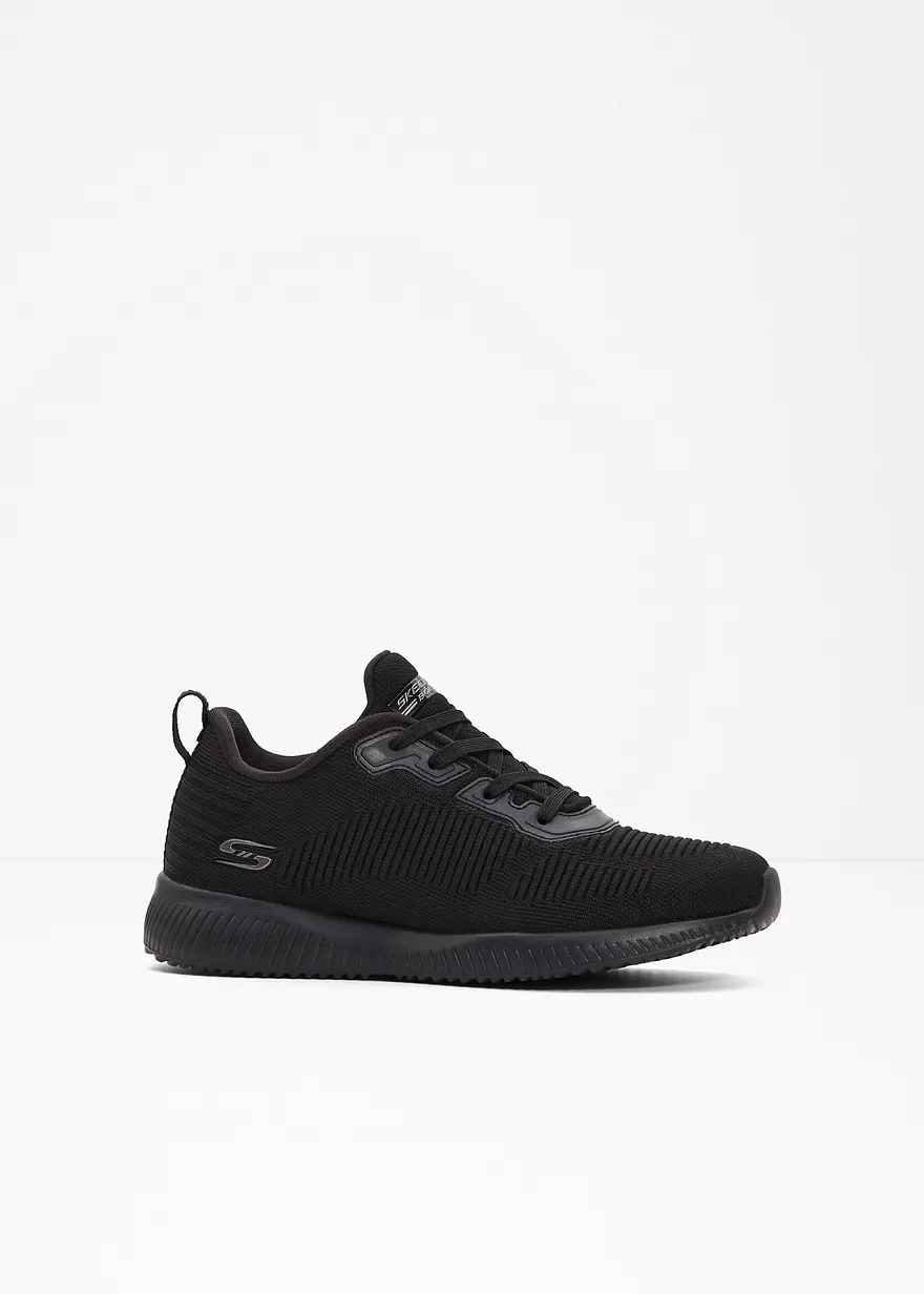 Skechers Sneaker mit Memory Foam in schwarz von vorne - Skechers