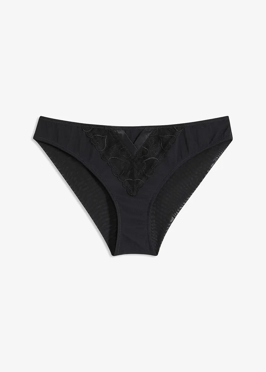 Slip in schwarz von vorne - bonprix