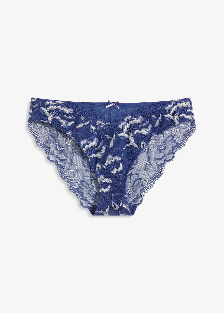 Slip in blau von vorne - bonprix