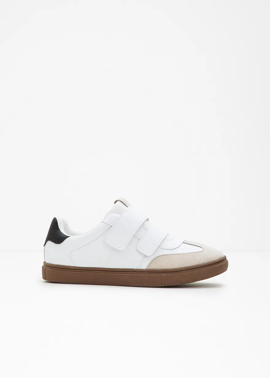 Komfort Sneaker in weiß - bonprix