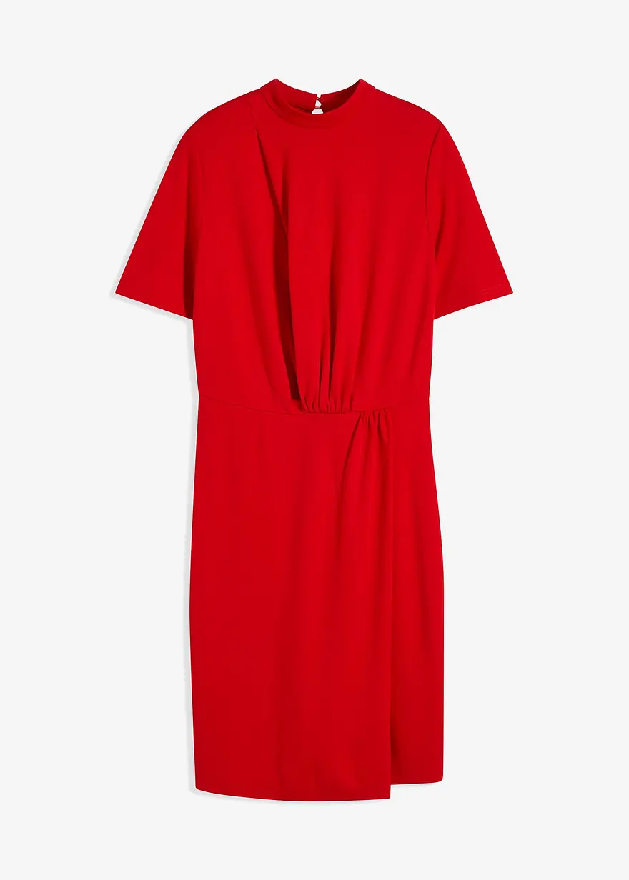 Kleid in rot von vorne - bonprix