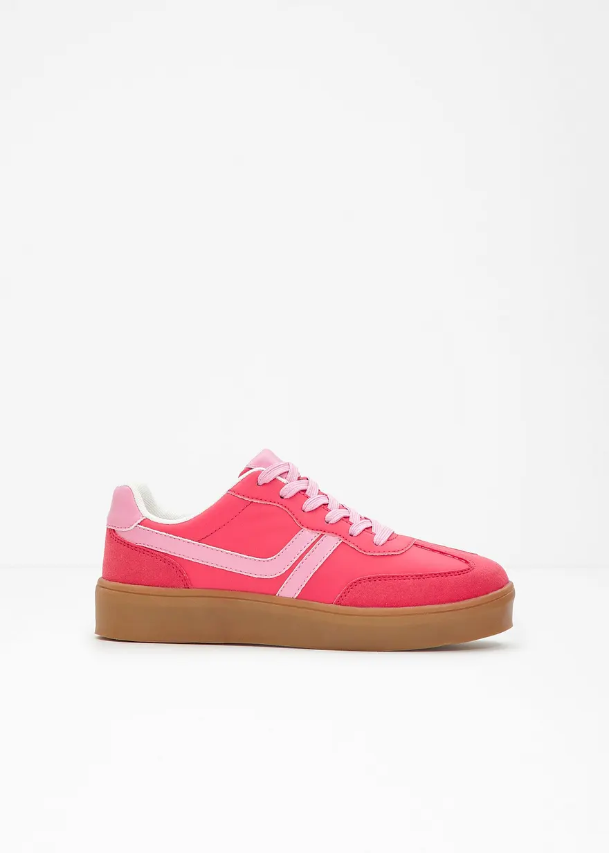 Plateau Sneaker in pink - bonprix